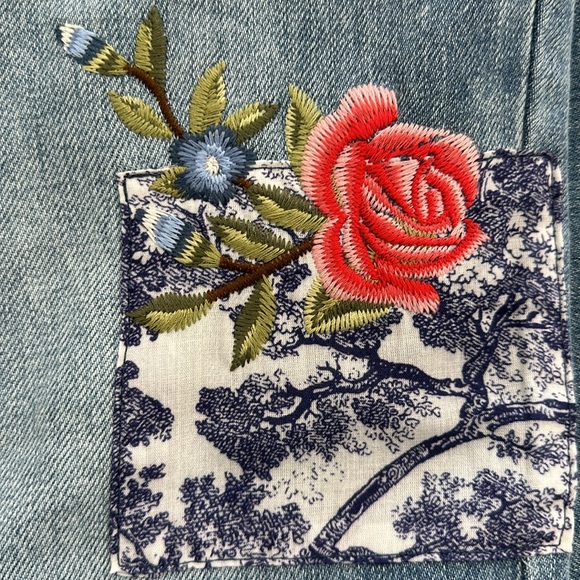 “Elise Patchwork Jeans”. New with tags from Sundance. - Picture 8 of 10